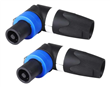 CONECTOR SPEAKON CABLE 4P CODO X1090L