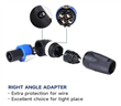 CONECTOR SPEAKON CABLE 4P CODO X1090L
