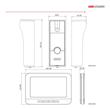 PORTERO VISOR VISOR DS-KIS202T 7" HIKVISION