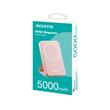 POWER BANK R050 MAGNETICO 5000MA ROSA ADATA