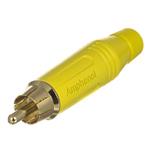 RCA MACHO AMARILLO ACPR-YEL AMPHENOL