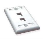 FACE PLATE DOBLE P/RJ45 UL