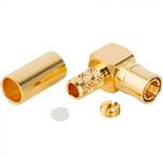 SMB MACHO CODO CRIMP RG-174