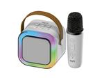 PARLANTE c/MIC BLUETOOTH NSPA35K KARAOKE RGB