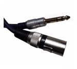 CABLE XLR M A PLUG 6.3 ST 1.5M PURESONIC