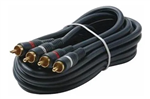 CABLE 2RCA X 2RCA 10MTS REFORZ.