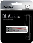 PEN DRIVE 128GB DUAL SLIM USB + USB C 3.2 HIKSEMI