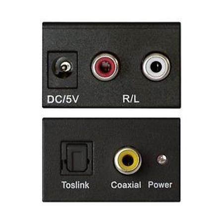 CONVERSOR AUDIO DIGITAL/ANALOGO C/FIBRA DK201C ARW