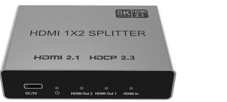 SPLITTER HDMI 1x2 v2.1 8K 48GBPS A-1481