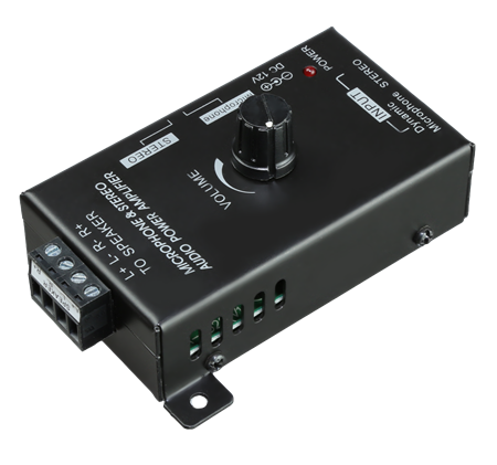 AMPLIFICADOR MICROFONO + AUDIO ST. 15w*2 A1328