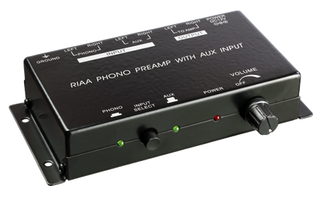 PRE AMPLIF. PHONO + ENTRADA  AUXILIAR  A-1387