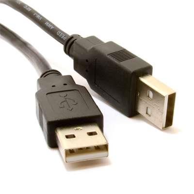 CABLE USB A-A M/M 2.0  1.5 MTS
