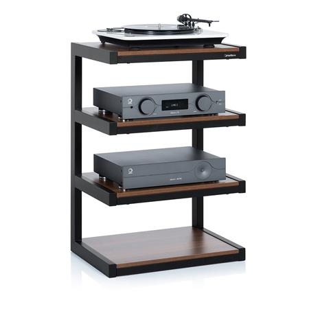 MUEBLE HI-FI ESSE  BLACK/WALNUT NORSTONE