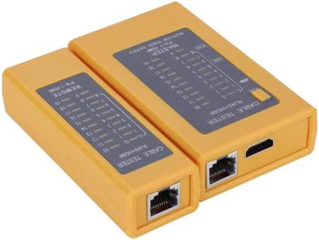 TESTER CABLES HDMI + RJ45 C/ESTUCHE