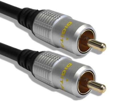 CABLE 1RCA X 1RCA  HI-DEF GOLD 10MTS PURESONIC