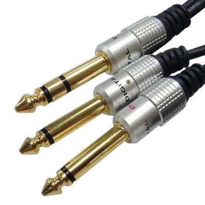 CABLE 6.3ST X 2 6.3MONO HQ PURESONIC 3M