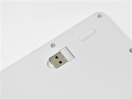 TECLADO BLUETOOTH NSKB58B RECARGABLE NISUTA BLANC