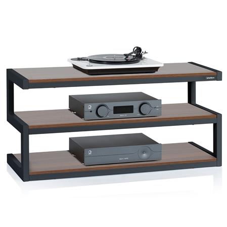 MESA AV ESSE BLACK/WALNUT NORSTONE
