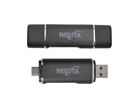 LECTOR MEMORIAS USB/C/MICRO 5en1 NISUTA CRUC2